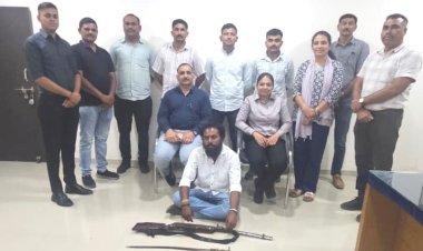 ગીર સોમનાથમાં હથિયાર સાથે ફોટા વાયરલ કરનાર ઝડપાયો : કડક કાર્યવાહી