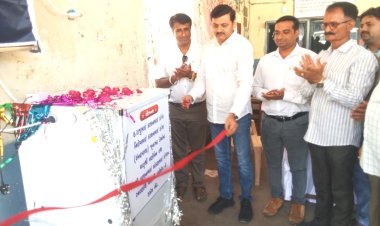 ઉનાળાની કાળઝાળ ગરમીમાં ડ્રાઈવર, કંડકટર, સ્ટાફ માટે જૂનાગઢ એસ.ટી. વર્કશોપમાં  ઠંડા પાણીનું કુલર ખુલ્લુ મુકવામાં આવ્યું