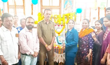 જૂનાગઢમાં સરકારી જીલ્લા પુસ્તકાલય ખાતે ડો. બાબાસાહેબ આંબેડકરની જન્મજયંતિની થયેલ ઉજવણી