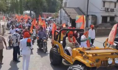 જૂનાગઢમાં પરશુરામ જયંતિની ઉજવણી : ભવ્ય શોભાયાત્રા યોજાઈ