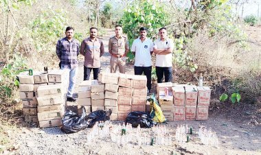 બીલખા નજીક સીમ વિસ્તારમાં સરકારી ખરાબાની જગ્યામાં સંતાડેલ દારૂ-બીયરનો જથ્થો ઝડપાયો : 3 વિરૂધ્ધ ફરીયાદ