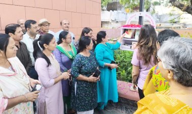 નરસિંહ મહેતા સરોવર ખાતે મુક્તધારા ફાઉન્ડેશન દ્વારા શહેરની સૌપ્રથમ ખુલ્લી લાઇબ્રેરી સ્થાપિત