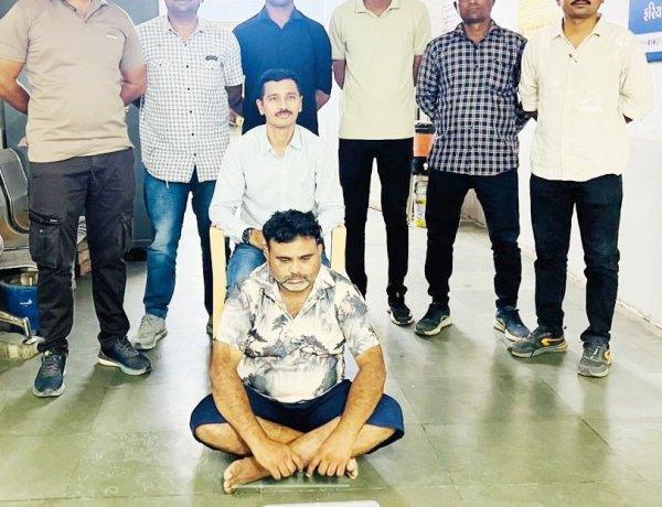 યાત્રાધામ દ્વારકામાં રહેણાંક મકાનમાંથી ગાંજાના જથ્થા સાથે એક શખ્સ ઝડપાયો