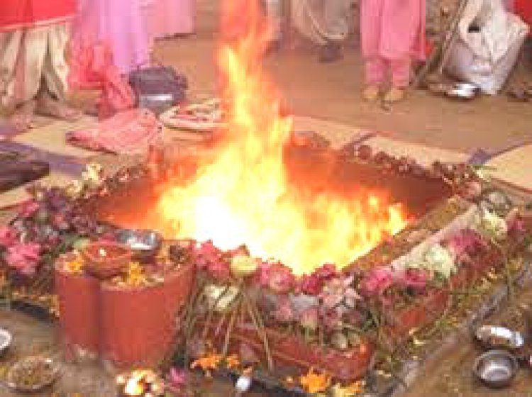 માણાવદર જય યોગેશ્વર ગૌશાળા ખાતે પંચકુડી શ્રી ગૌ ગાયત્રી યજ્ઞ યાગ યોજાઈ