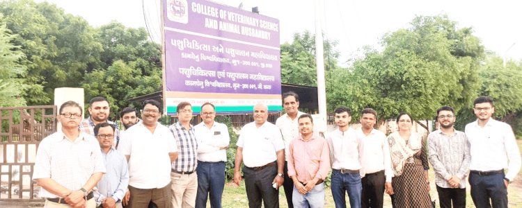 પશુચિકિત્સા અને પશુપાલન મહાવિદ્યાલય, ભુજને વી.સી.આઈ.ની માન્યતા પ્રાપ્ત થઇ