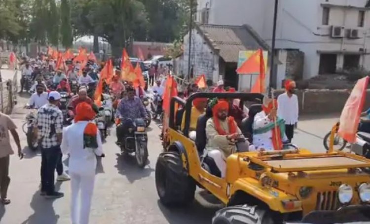 જૂનાગઢમાં પરશુરામ જયંતિની ઉજવણી : ભવ્ય શોભાયાત્રા યોજાઈ