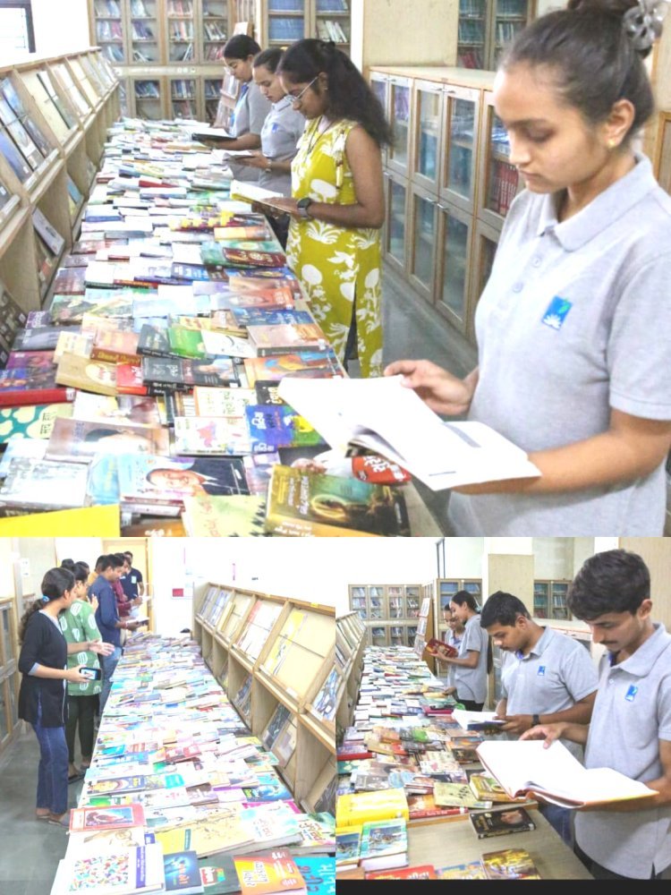 ડો.સુભાષ યુનિવર્સિટીની સેન્ટ્રલ લાઇબ્રેરીમાં ‘લિટરેચર કાર્નિવલ’નો ભવ્ય સફળ આયોજન