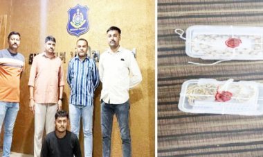 કમલાબાગ પોલીસ સ્ટેશનના સોનાના દાગીનાની થયેલ ચોરીનો ભેદ ગણત્રીની કલાકોમાં ઉકેલતી કમલાબાગ પોલીસ