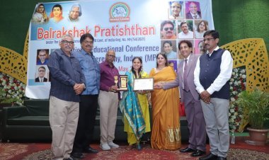 ઇન્દોરમાં બાલરક્ષક પ્રતિષ્ઠાન દ્વારા રાષ્ટ્રીય શૈક્ષિક સંગોષ્ઠિ અને શિક્ષક સન્માન સમારંભ યોજાયો