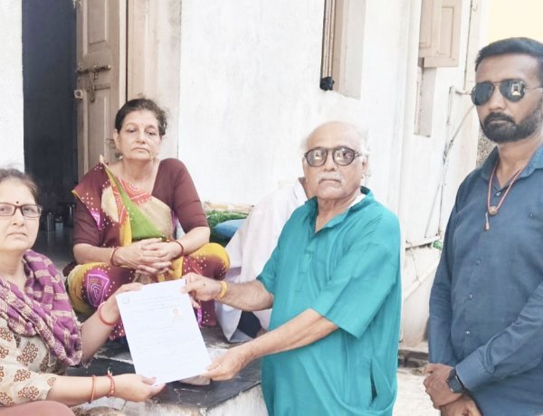માંગરોળમાં એક વધુ દેહદાનનો સંકલ્પ