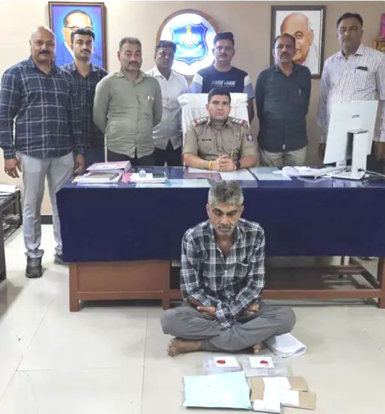જૂનાગઢમાં મેફેડ્રોન ડ્રગ્સ સહિતના રૂા.53,750નાં મુદ્દામાલ સાથે શખ્સની ધરપકડ