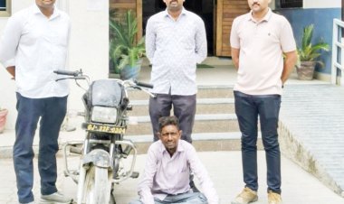 ઉનાના આધેડને કાગળ વગરની મોટર સાયકલ સાથે પોલીસે પકડી પાડયો