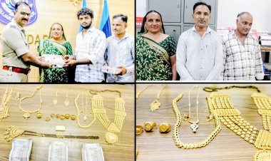 શિશલીની રૂા.21.65 લાખની ઘરફોડ ચોરીનો ભેદ ઉકેલાયો 100 ટકા મુદ્દામાલ સાથે ફરિયાદીને પરત અપાયો