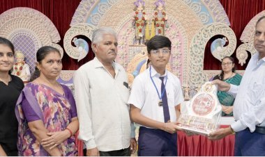 આલ્ફા સ્કૂલના 351 તેજસ્વી વિદ્યાર્થીઓનું સન્માન કરાયું