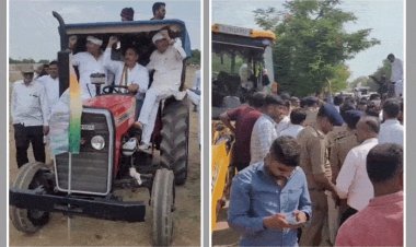 કોંગ્રેસના નેતૃત્વ હેઠળ આજે ગાંધીનગરમાં ખેડુતોની 1111 ટ્રેકટર સાથે વિશાળ રેલી : મંજુરી નહીં