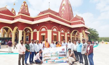 દેવભૂમિ દ્વારકા જિલ્લા પંચાયત પ્રમુખ સહિતના મહાનુભવોએ પ્રગતિ પથ યાત્રા અંતર્ગત નાગેશ વનની મુલાકાત લીધી
