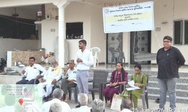 50 થી વધુ ખેડૂતોને ખરીફ ઋતુના મિશ્ર પાકના નિદર્શન અંતર્ગત પ્રાકૃતિક ખેતી અંગેની તાલીમ અપાઈ