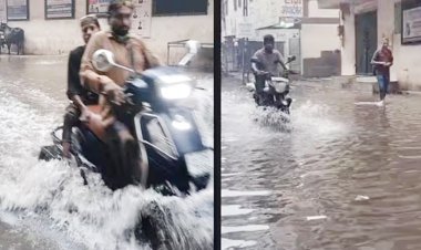 સુરતમાં મેઘરાજાની ધમાકેદાર એન્ટ્રી : 4 કલાકમાં બે ઈંચ ખાબક્યો