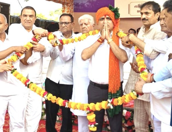 પ્રાચી તીર્થ ખાતે કારડીયા રાજપૂત સમાજ દ્વારા રાજ્યસભાના સાંસદ માનસિંહ પરમારનો સન્માન સમારોહ યોજાયો