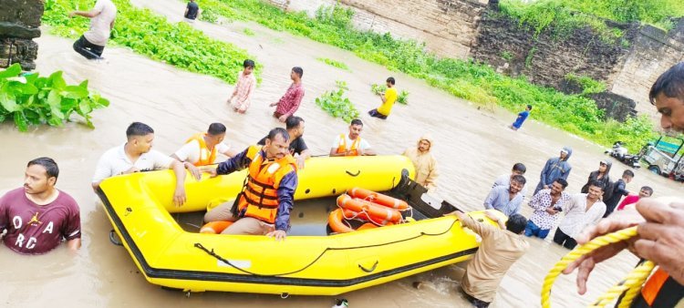 કુદરતી આફતોમાં જીવન રક્ષક બનતી રાજકોટની એસ.ડી.આર.એફ. ટીમ