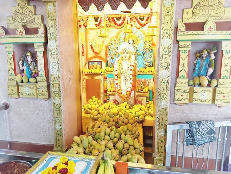 જલારામ મંદિર માંગરોળ ખાતે આંબા મનોરથનું આયોજન કરાયું