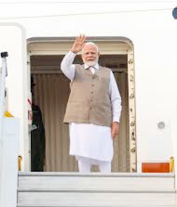 વડાપ્રધાન G-7 સમિટમાં ભાગ લેવા ફ્રાન્સના પ્રવાસે રવાના