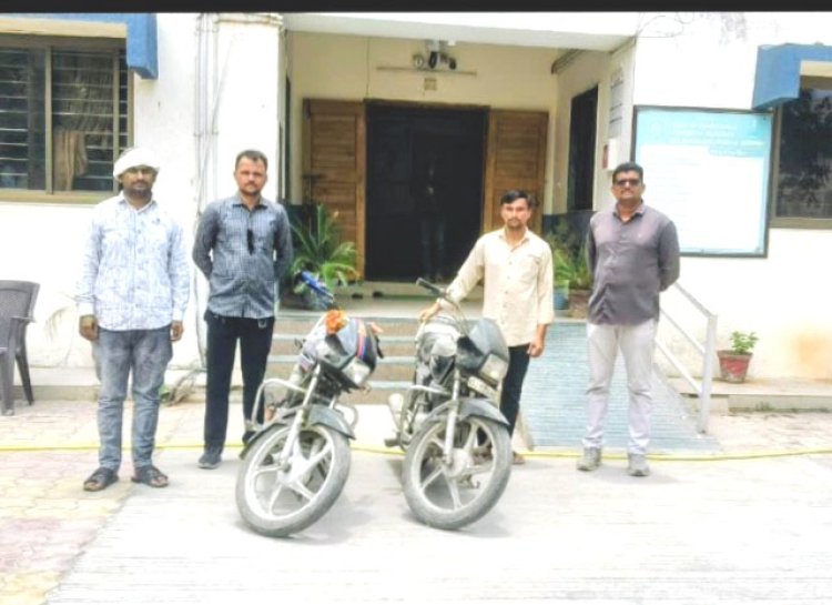ઉના પોલીસે ગુમ થયેલી રૂપિયા 50 હજારની કિંમતની બે મોટર સાયકલ શોધી મૂળ માલિકને પરત કરી