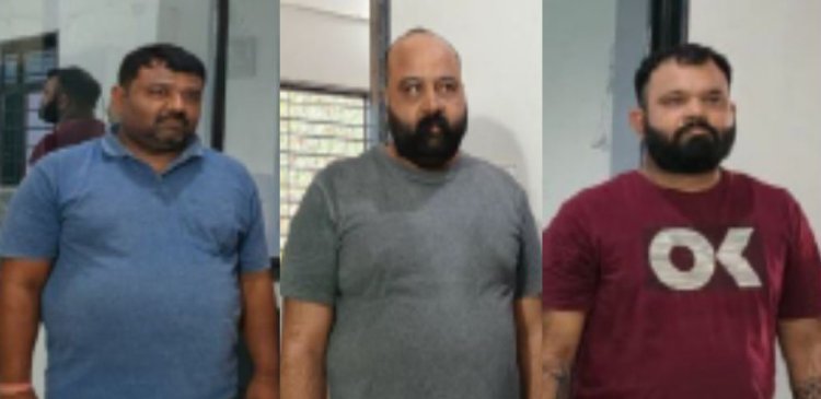 જૂનાગઢની કુખ્યાત બંગલા ગેંગના ૩ આરોપી રાજકોટના ખીરસરા ગામેથી ઝડપાયા