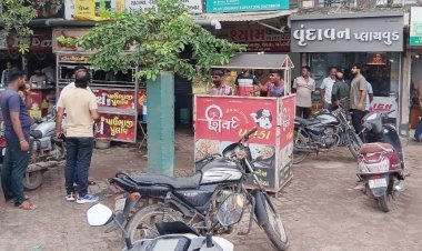 જૂનાગઢ શહેરમાં મોતીબાગથી મધુરમ વિસ્તારનાં નડતરરૂપ દબાણો દુર કરાયા