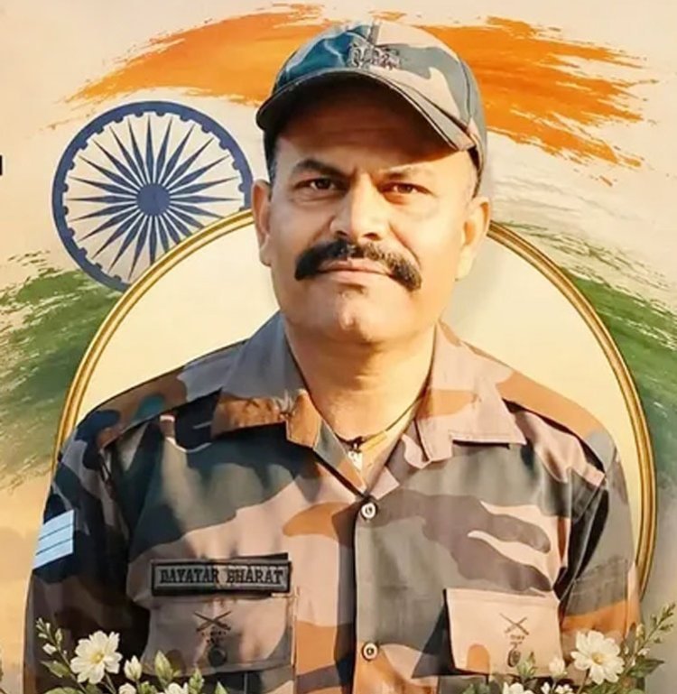 કેશોદ તાલુકાનાં પીખોર ગામનાં વતની ભારત માતાનાં વીર સપૂત ભરતકુમાર દયાતરની લશ્કરી સન્માન સાથે અંતિમ વિદાય : ભાવભીની શ્રધ્ધાંજલી અર્પણ