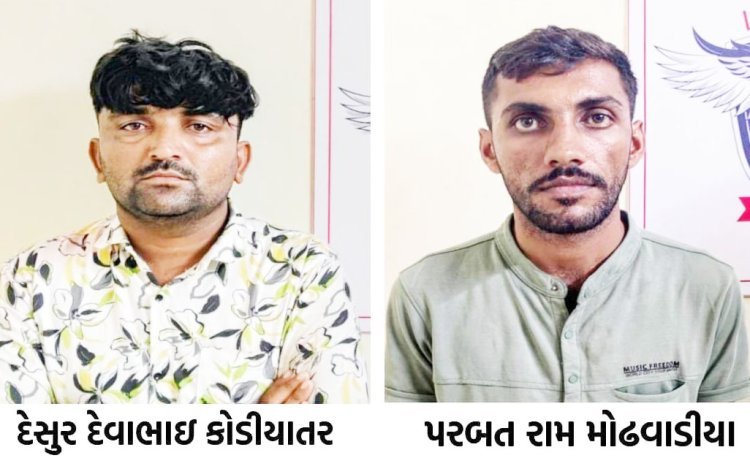 પોરબંદર જિલ્લામાં અસામાજિક તત્વો અને બુટલેગરો સામે એલસીબીનો સપાટો : બે માથાભારે ઈસમો પાસાનાં પાંજરે પુરાયા
