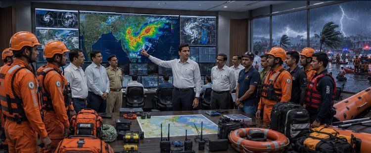 હવામાન વિભાગની આગાહીને પગલે કલેક્ટર યોગેશ ચૌધરીએ નાગરિકોને સાવચેત રહેવા કરી અપીલ; NDRF અને SDRF ની ટીમો તૈનાત