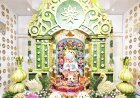 પવિત્ર શ્રાવણ માસમાં નાળિયેરી પૂનમ-રક્ષાબંધન પર્વ નિમિત્તે સિંહાસને નારિયેળીના પાનઅને દિવ્ય વાઘાનો શણગાર, હજારો ભક્તેએ કર્યા દર્શન