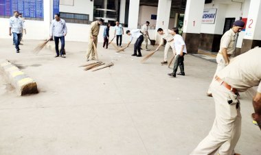 જૂનાગઢ એસટી બસ સ્ટેન્ડ ખાતે સ્વચ્છતા ઝુંબેશ