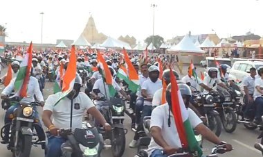 સોમનાથમાં તિરંગા બાઈક રેલીથી ગુંજયો દેશભકિતનો સંદેશ