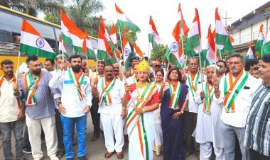માંગરોળ તાલુકામાં ‘હર ઘર તિરંગા‘ અંતર્ગત ભવ્ય તિરંગા યાત્રા યોજાઈ