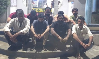તાલાળાનાં પીપળવા ગામની સીમમાં ચાલતા જુગારધામ પર દરોડો