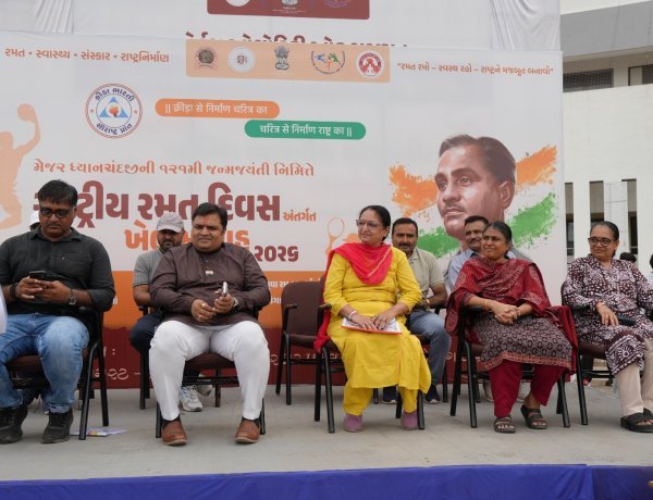 જૂનાગઢમાં ખેલકૂદ સપ્તાહનો રંગારંગ પ્રારંભ, 500થી વધુ ખેલાડી બહેનોએ મેદાનમાં બતાવી રમત પ્રતિભા