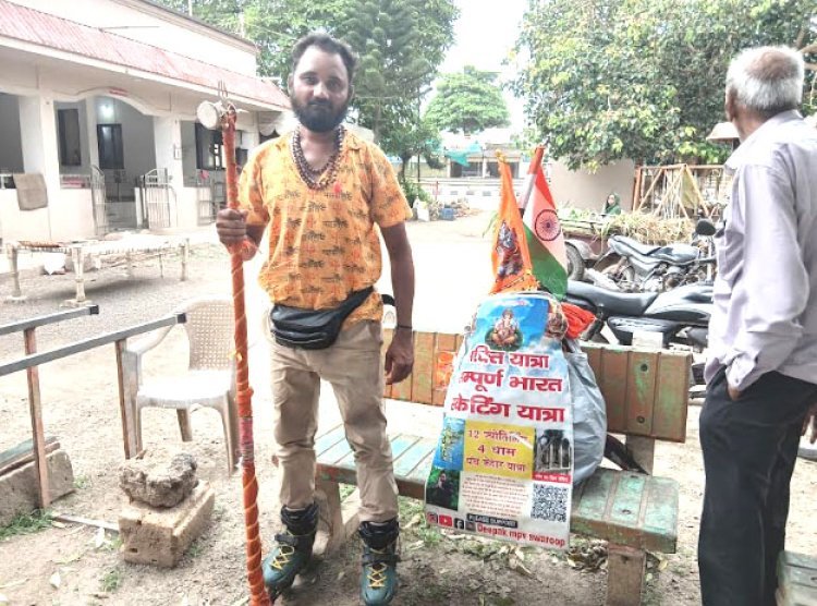 અદભુત સાહસ અને શ્રદ્ધાનું પ્રતિક: બિહારના સ્કેટિંગ યાત્રી દીપક ચૌધરીનું માંગરોળ ખાતે ભવ્ય સ્વાગત કરાયું
