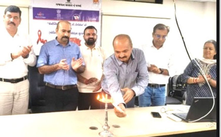HIV સામે લડવું છે, HIV સાથે જીવતા લોકો સામે નહીં, ચાલો સહભાગી બનીએ, ભેદભાવ ન કરીએ