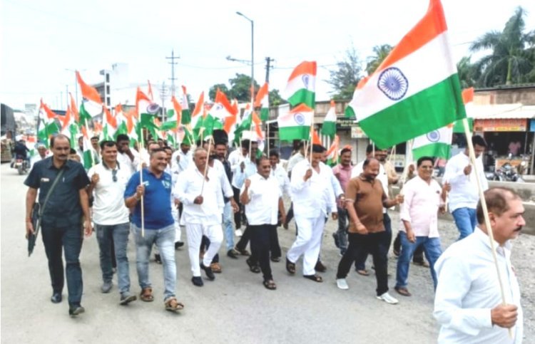 ઉનામાં તિરંગા યાત્રા યોજાઈ 