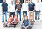 ભાણવડમાં ગેરકાયદેસર રીતે ગેસ સિલિન્ડરનું રિફિલિંગ કરતા શખ્સ સામે કાર્યવાહી