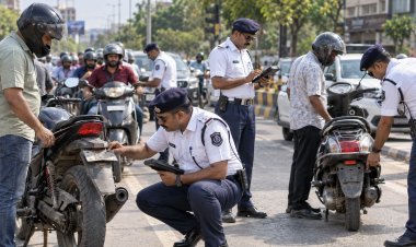 નંબર પ્લેટ વિનાના વાહનો સામે ૧૪ ઓકટોબર સુધી રાજયવ્યાપી ઝુંબેશ ચાલુ રહેશે