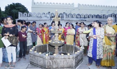 જૂનાગઢમાં ઉપરકોટ ખાતે સેવા સંકલ્પ અભિયાન અંતર્ગત ‘આશીર્વાદનો દીવો’ પ્રગટાવાયો