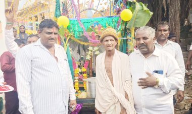 ધામળેજ ગામ ખાતે રામદેવજી મહારાજની શોભાયાત્રા યોજાઈ
