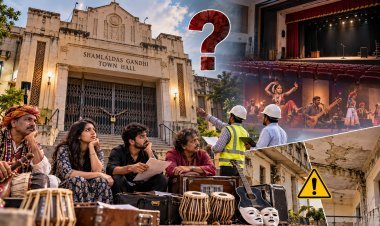 કરોડોનો ખર્ચ છતાં શામળદાસ ગાંધી ટાઉનહોલ ‘ભયજનક’ કેમ ?