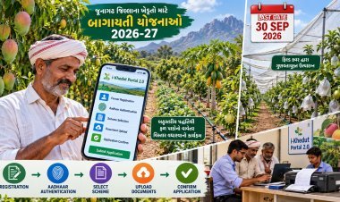 જૂનાગઢમાં બાગાયતી પાકોની નવી યોજનાઓ માટે 30 સપ્ટેમ્બર સુધી અરજીની તક