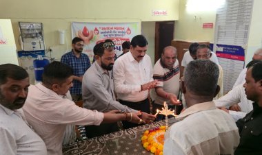 સેવા સપ્તાહ અંતર્ગત સાસણમાં મહારક્તદાન કેમ્પ, 114 બોટલ રક્ત એકત્રિત