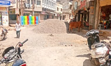 જૂનાગઢમાં તહેવારો ટાંકણે જ રાજમાર્ગો બંધ : વેપાર-ધંધાને ગંભીર અસર