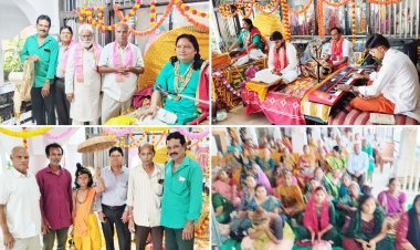 પોરબંદર : રેલવે સ્ટેશનના ભીમનાથ મહાદેવ અન્નક્ષેત્રે ભાગવત કથામાં વામન જન્મોત્સવની ધામધૂમથી ઉજવણી